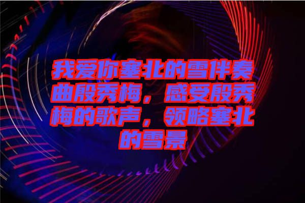 我愛你塞北的雪伴奏曲殷秀梅，感受殷秀梅的歌聲，領略塞北的雪景