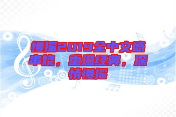 慢搖2019全中文感串燒，重溫經(jīng)典，深情慢搖