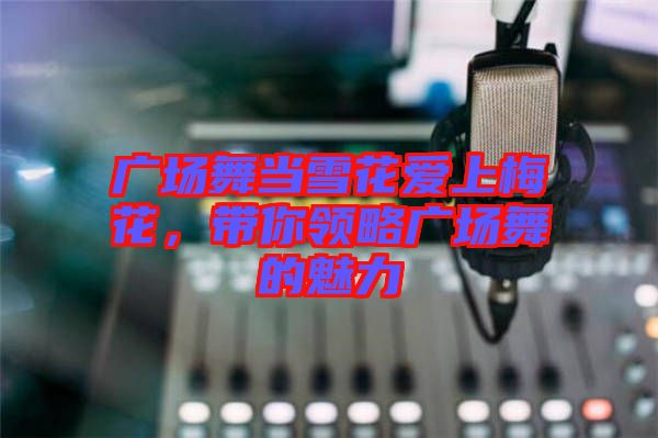 廣場舞當雪花愛上梅花，帶你領略廣場舞的魅力