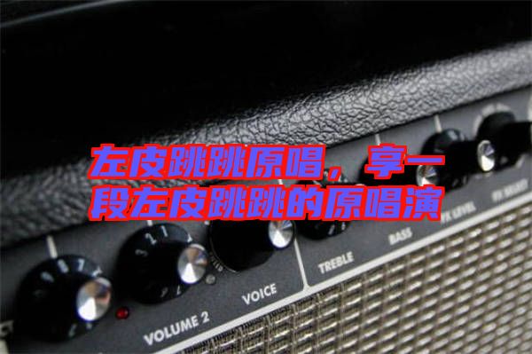 左皮跳跳原唱，享一段左皮跳跳的原唱演